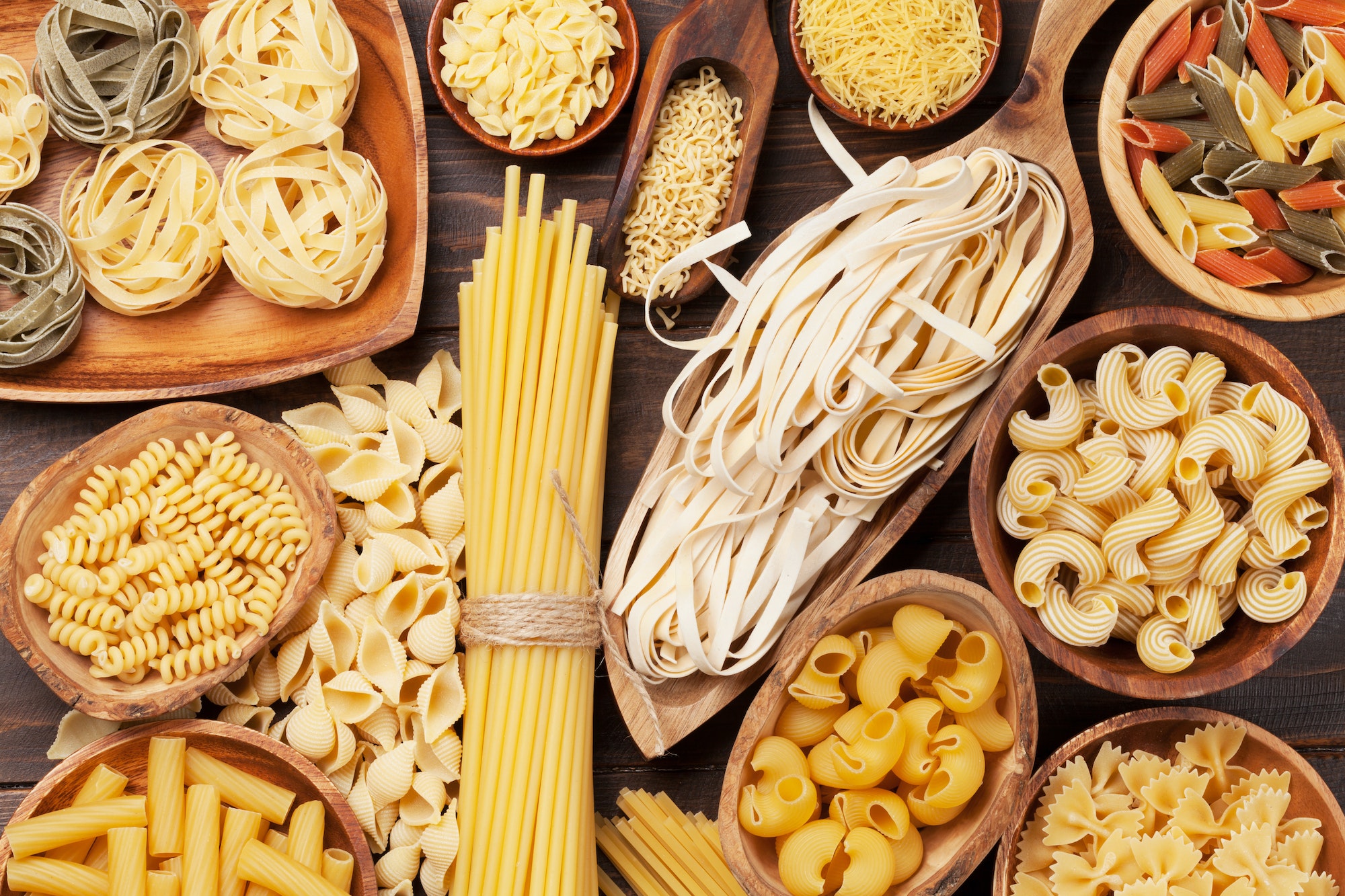 various pasta