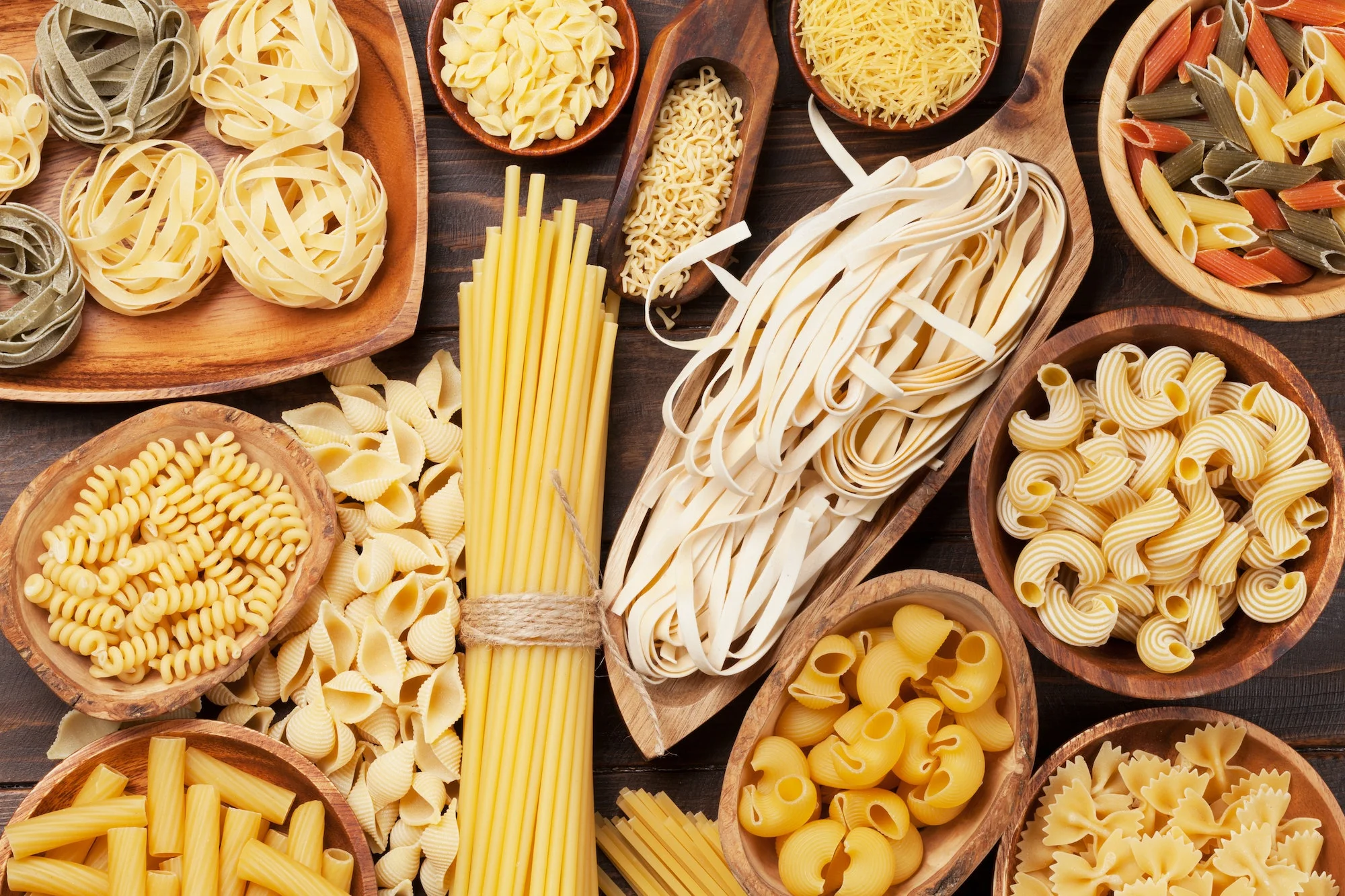 various pasta